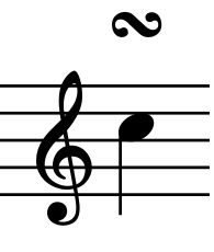 Turn above or below a note