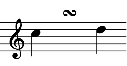 Turn between notes