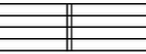 Sectional double barline